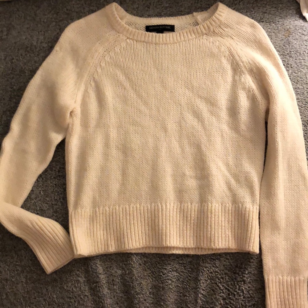 BANANA REPUBLIC cropped sweater